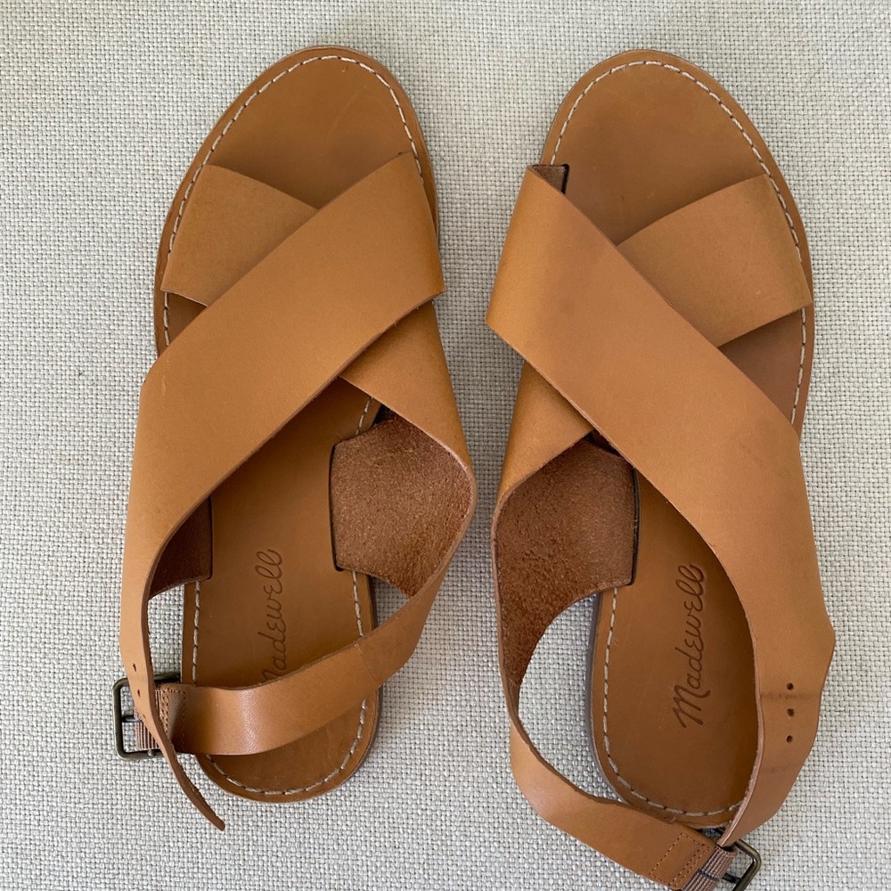 Madewell Tan Sandals Size 7.5